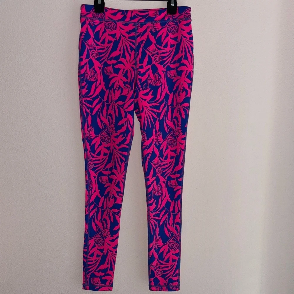 Lilly Pulitzer Flocking To Paradise Weekender Leggings Youth‎ XL